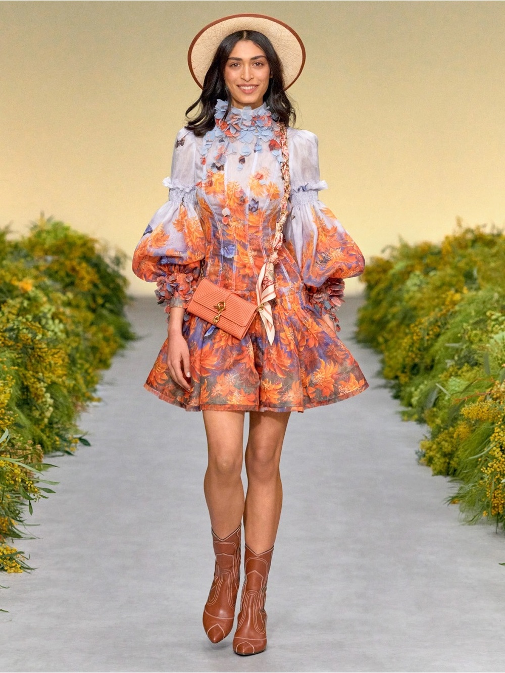 Super Rare Zimmermann The Botanica Mini Dress in Wild Flower - Like New 🔥